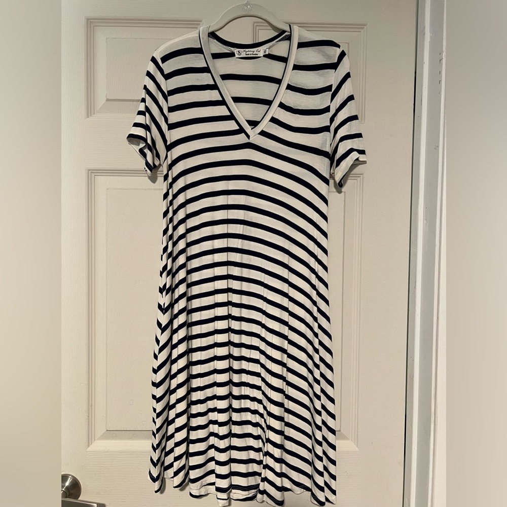 Fighting Eel Midi Dress Sz XS